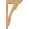 Ekena Millwork Olympic Slat Smooth Outlooker, Western Red Cedar, 5 1/2"W x 16"D x 28"H OUT06X16X28OLY06SWR - alternate 2
